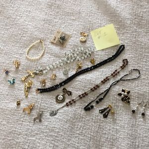 Lot of vintage and costume jewelry #1